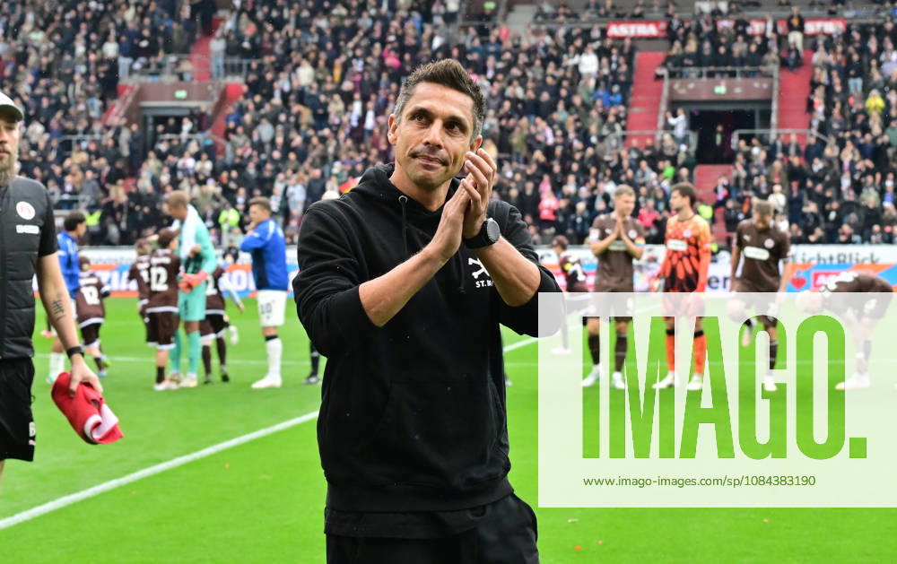 GER Soccer, Men, 2nd Division, Matchday 5, 2026–2027 Season, Hamburg, FC St. Pauli vs. Karlsruher SC, Coach Marcel Rapp, Pauli, DFB, DFL regulations prohibit any use of photographs as image sequences and or quasi-video, Hamburg, Millerntorstadion, Hamburg, Germany