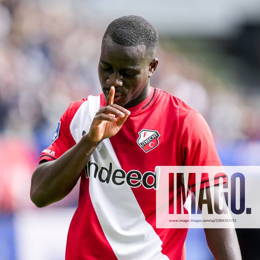UTRECHT - Yoann Cathline of FC Utrecht celebrates the 2-1 during the Dutch Eredivisie match between FC Utrecht and Willem II at Galgenwaard Stadium on October 11, 2026, in Utrecht, the Netherlands. TOBIAS KLEUVER ANP Eredivisie 2026 27 ANPxSportx IVx 572124863 originalFilename: 572124863