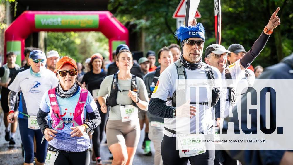 Marathon at Lake Baldeney in Essen ** FOR ** **On Sunday morning, October 11, 2026, approximately 1,200 runners will set out on a two-lap course around Lake Baldeney during the marathon. Germany, North Rhine-Westphalia, Essen. Copyright MartinxMöller