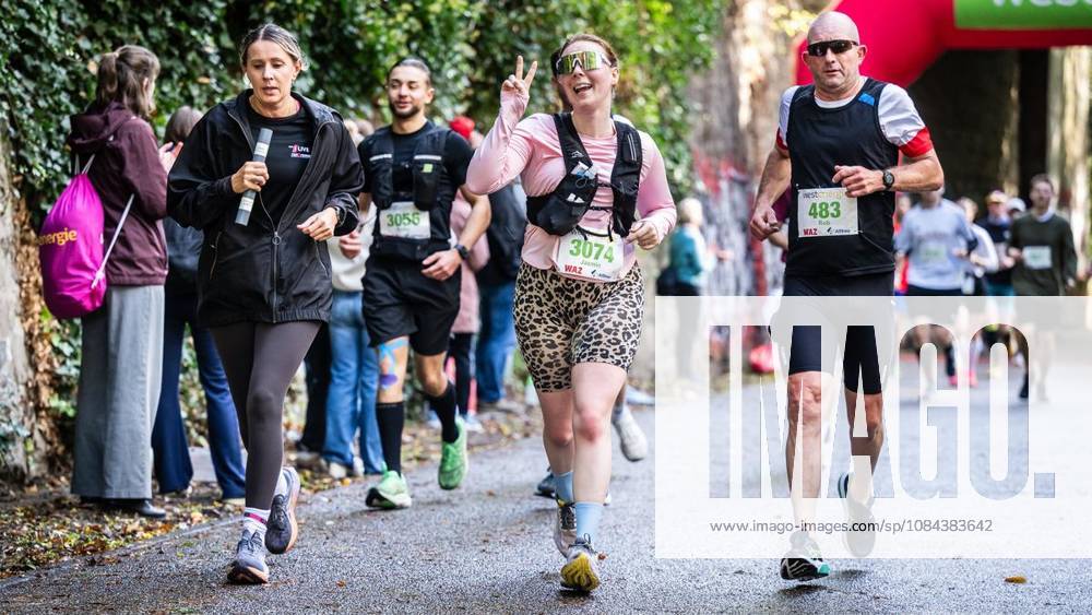 Marathon at Lake Baldeney in Essen ** FOR ** **On Sunday morning, October 11, 2026, approximately 1,200 runners will set out on a two-lap course around Lake Baldeney during the marathon. Germany, North Rhine-Westphalia, Essen. Copyright MartinxMöller