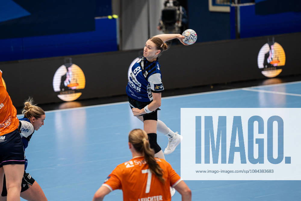 HSG Blomberg Lippe GER vs. Odense Handbold DEN, Handball, EHF Champions League Women, Group Stage, October 11, 2026, 2026–2027 Season, Lemgo’s Karolina Jurenczyk of HSG Blomberg Lippe, 81 goal attempts at the Lemgo Phoenix Contact Arena in Germany