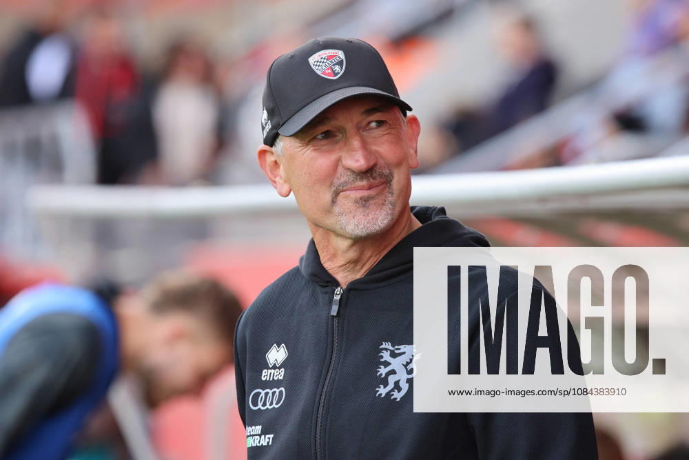 Today marks the first match day for Coach Achim Beierlorzer, head coach of FC Ingolstadt 04, in the game between FC Ingolstadt 04 and SV Wehen Wiesbaden on October 11, 2026, DFB regulations prohibit any use of photographs as image sequences and or quasi-video. GER, Soccer, 3. Liga, Matchday 8, FC Ingolstadt 04 vs. SV Wehen Wiesbaden, October 11, 2026, Audi Sportpark Ingolstadt