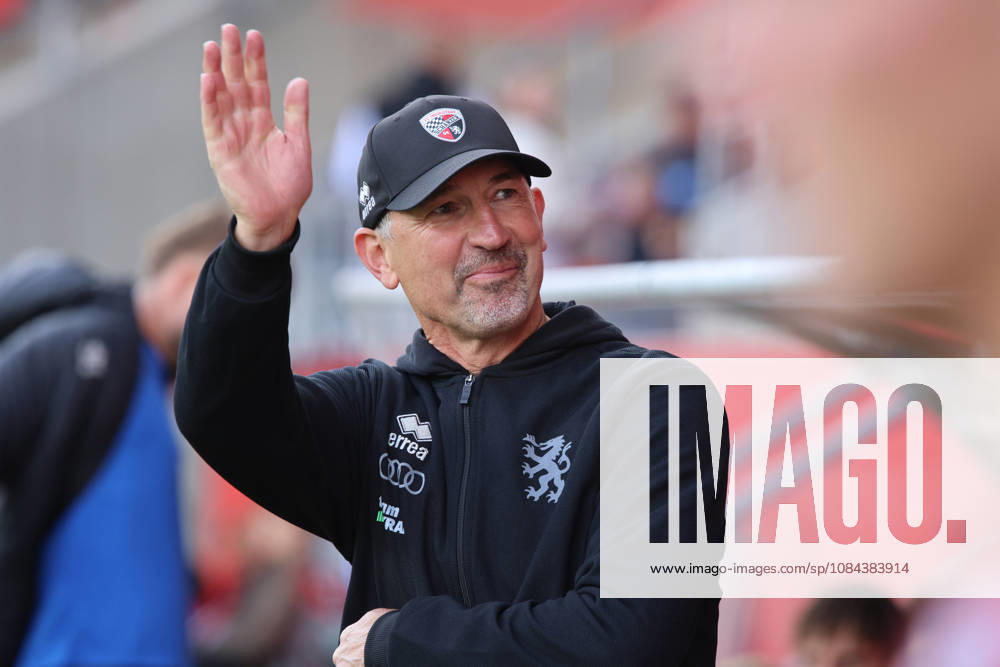Today marks the first match day for Coach Achim Beierlorzer, head coach of FC Ingolstadt 04, in the game between FC Ingolstadt 04 and SV Wehen Wiesbaden on October 11, 2026, DFB regulations prohibit any use of photographs as image sequences and or quasi-video. GER, Soccer, 3. Liga, Matchday 8, FC Ingolstadt 04 vs. SV Wehen Wiesbaden, October 11, 2026, Audi Sportpark Ingolstadt
