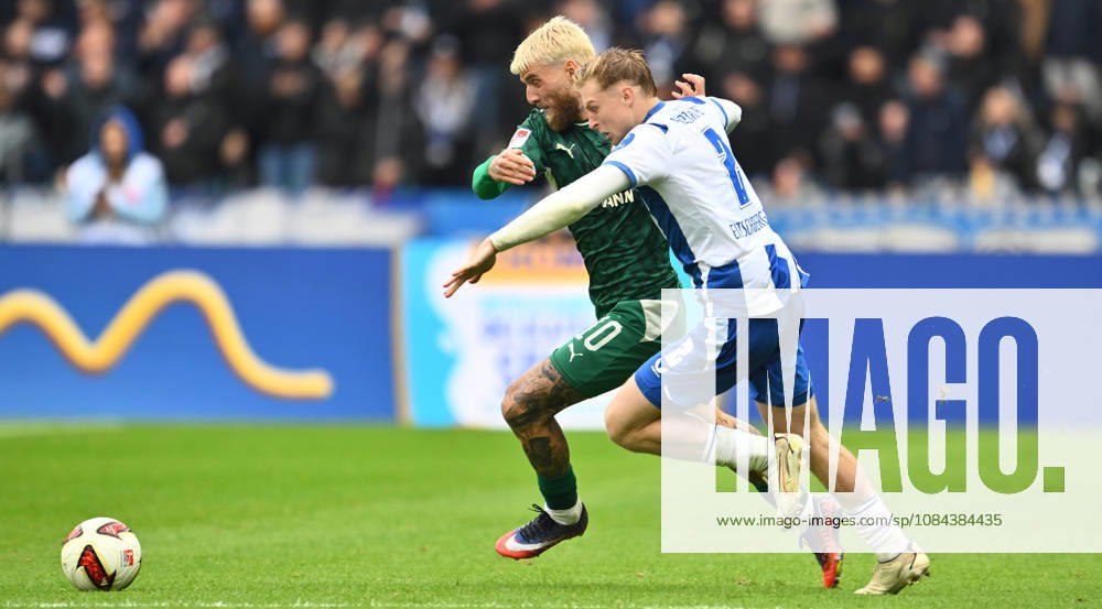 Soccer Season 2026–2027, Matchday 2, Bundesliga, Hertha BSC Berlin vs. SpVgg Greuther Fürth (Kleeblatt), Sports photo by Zink . DFL regulations prohibit any use of photographs as image sequences and or quasi-video. For editorial use only. for editorial use only. Ole Pohlmann 10, SpVgg Greuther Fürth; Julian Eitschberger 2, Hertha BSC