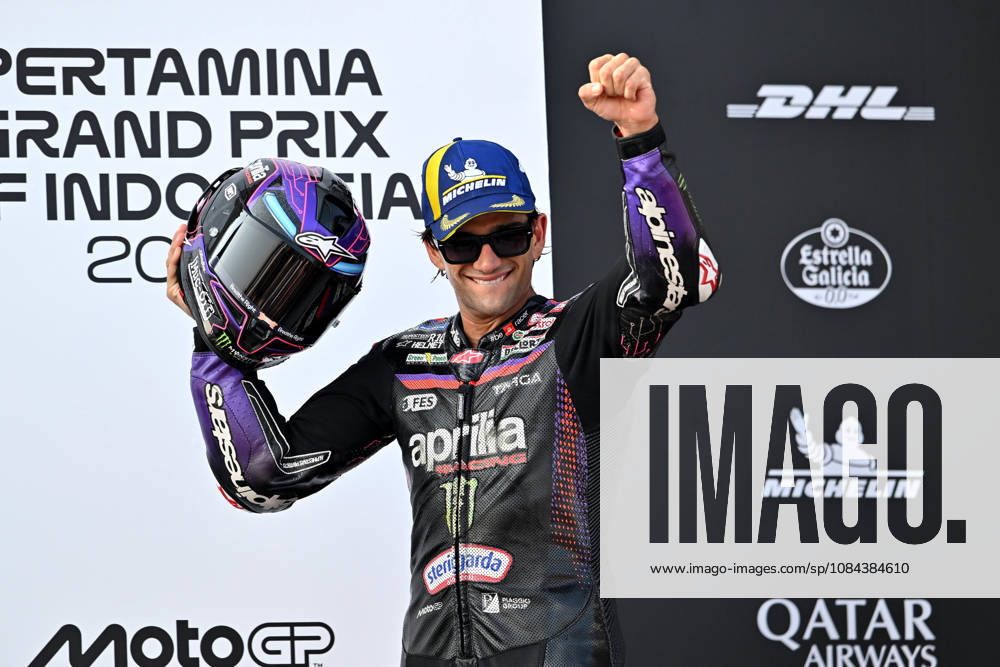 MOTO - MOTO GP - GRAND PRIX OF INDONESIA 2026 MARTIN Jorge (spa), Aprilia Racing, Aprilia RS-GP26, podium, portrait during the 2026 MotoGP Pertamina Grand Prix of Indonesia on the Mandalika circuit from October 9 to 11, at West Nusa Tenggara, Indonesia - West Nusa TenggaraIndonesia