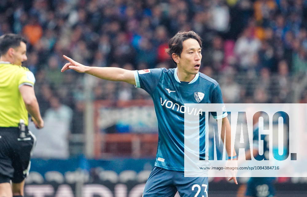 Germany Soccer 2. Bundesliga 2026–2027, Matchday 7: VfL Bochum vs. Arminia Bielefeld, Vonovia Ruhrstadion, Bochum—Gestures, Body Language, Emotion—Koji Miyoshi, VfL Bochum, 23