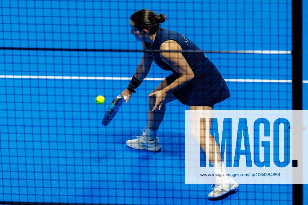 DÜSSELDORF, GERMANY - 11 OCTOBER 2026: Image shows Martina Calvo (ESP) during CUPRA Germany Premier Padel P2 2026 Day 8: Finals at CASTELLO Düsseldorf on 11 10 2026 in Düsseldorf, Germany. Germany