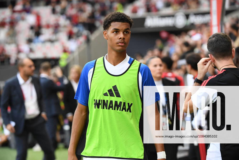 OGC Nice v RC Strasbourg Alsace - Ligue 1 McDonald s 2026 2027 Tyrese NOUBISSIEof Strasbourg during Ligue 1 McDonald s match between Nice and Strasbourg at Allianz Riviera Stadium on October 11, 2026 in Nice, France. Nice France