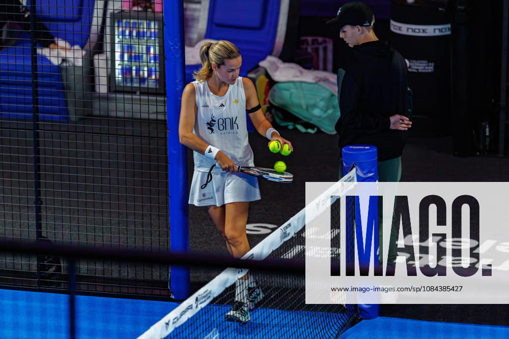 DÜSSELDORF, GERMANY - 11 OCTOBER 2026: Image shows Ariana Sanchez Fallada (ESP) during CUPRA Germany Premier Padel P2 2026 Day 8: Finals at CASTELLO Düsseldorf on 11 10 2026 in Düsseldorf, Germany. Germany
