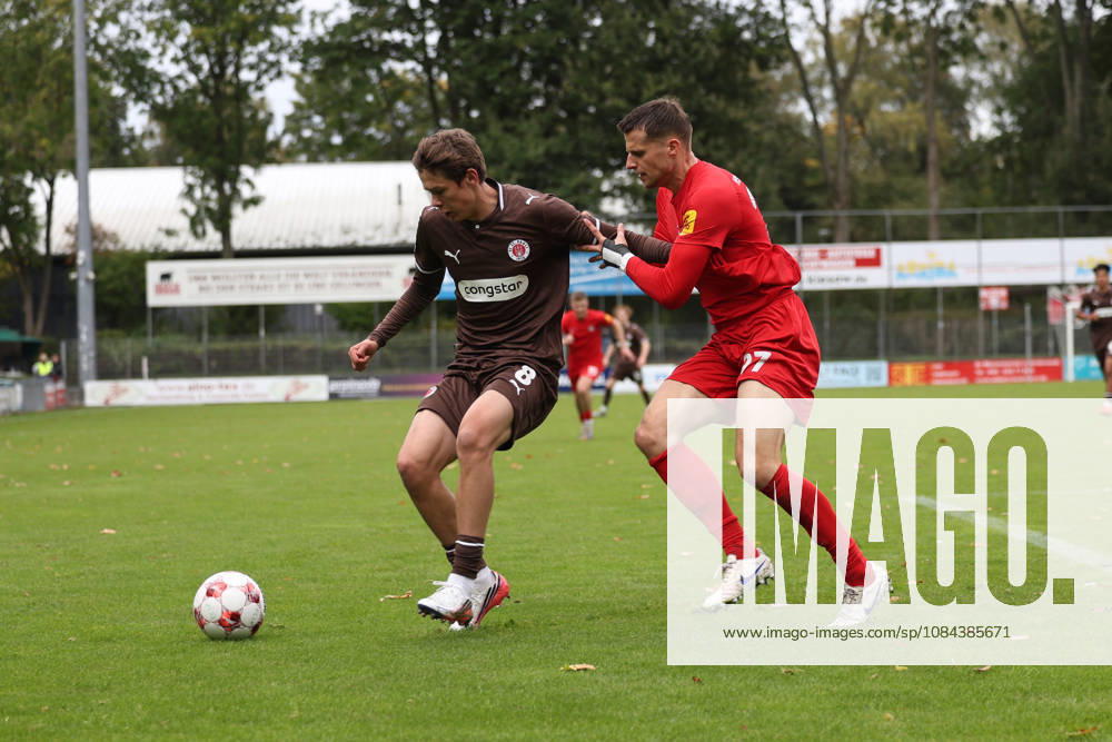 Soccer I Men s I 2026–2027 Season I Regionalliga Nord I Matchday 13 I FC St. Pauli II vs. HSC Hannover I October 11, 2026 Mats Herrmann 8, FC St. Pauli II Finn Straube 27, HSC Hannover Norderstedt, Edmund Plambeck Stadium, Schleswig-Holstein, Germany