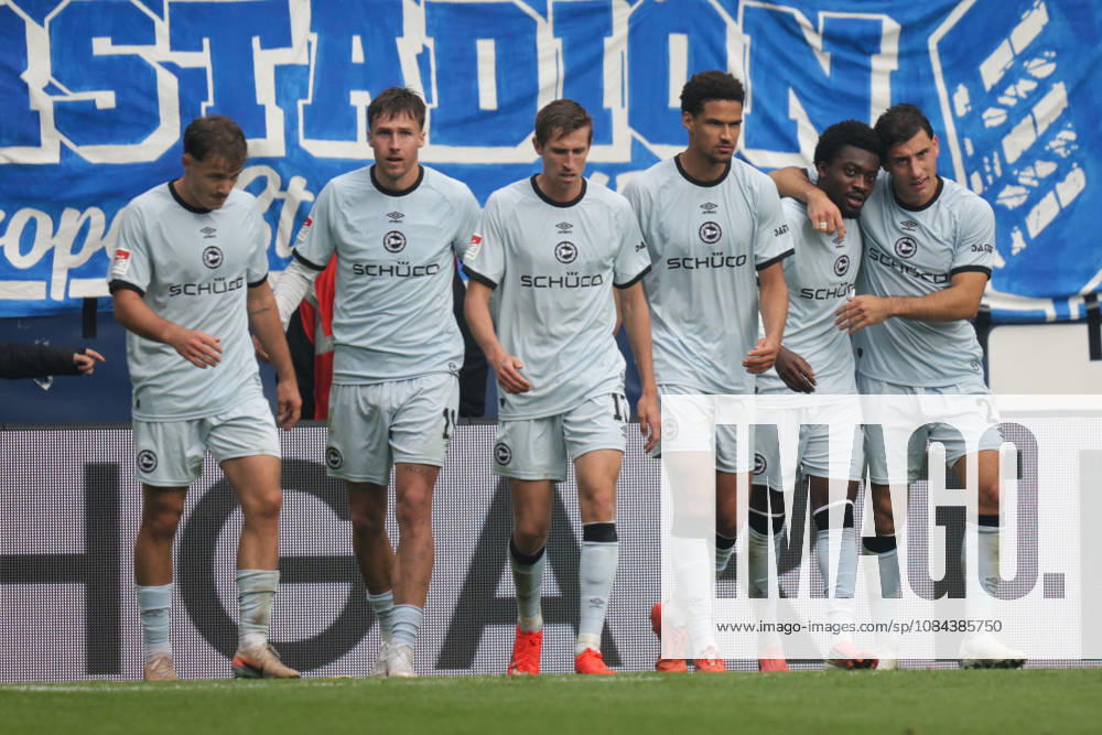 Soccer 2. Bundesliga, VfL Bochum vs. Arminia Bielefeld, goal: Benjamin Boakye, 0–1, Arminia Bielefeld vs. Bochum