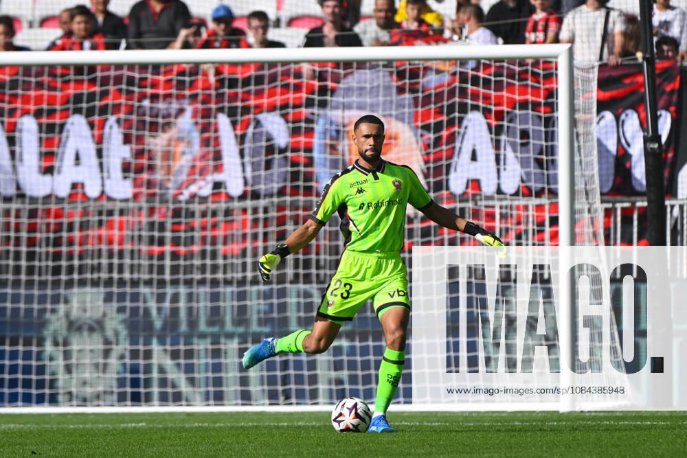 Yehvann Diouf (OGCN) - Ligue 1 McDonalds match between OGC Nice and Racing Club de Strasbourg Alsace on October 11, 2026 at the Allianz Riviera Stadium in Nice.