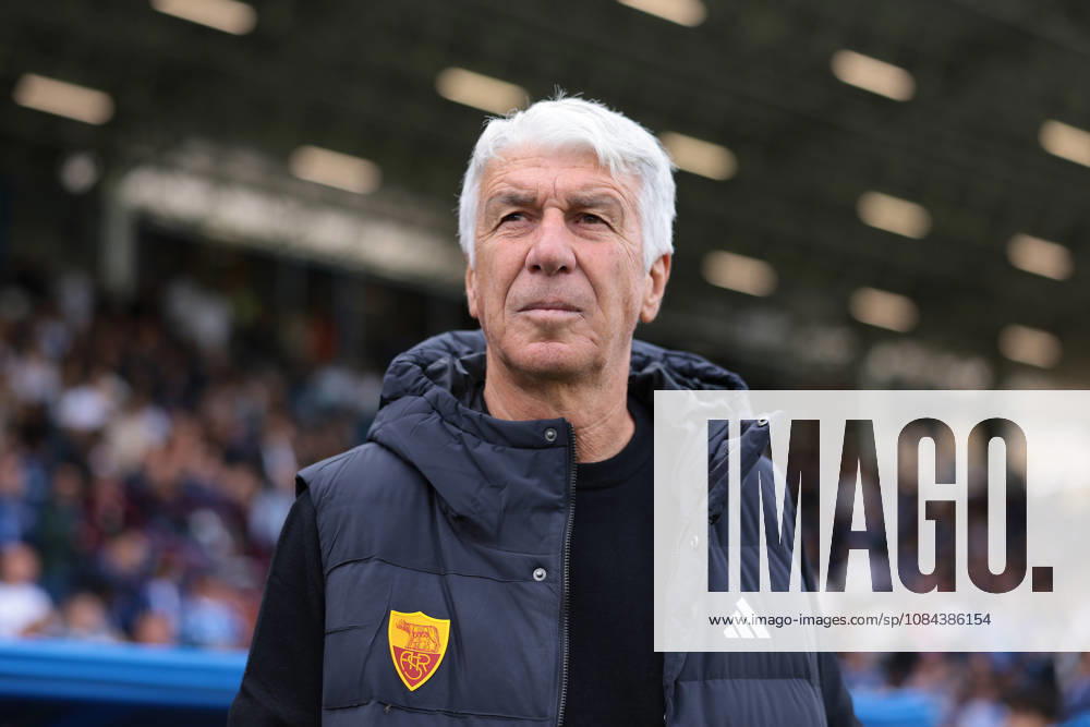 Como 1907 v AS Roma - Serie A - Season 2026-2027 Como, Italy, 11th October 2026. Gian Piero Gasperini Head Coach of AS Roma looks on prior to kick off in the Como 1907 vs AS Roma Serie A match at Stadio Giuseppe Sinigaglia, Como. Picture credit should read: Jonathan Moscrop Como Stadio Giuseppe Sinigaglia Italy