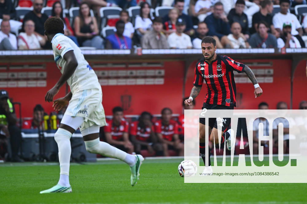 Jonathan Clauss (OGCN) - Ligue 1 McDonalds match between OGC Nice and Racing Club de Strasbourg Alsace on October 11, 2026 at the Allianz Riviera Stadium in Nice.