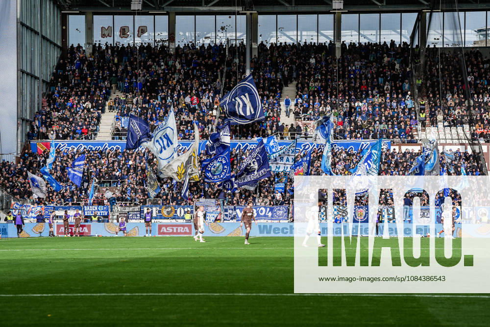 Germany Soccer 2. Bundesliga 2026–27, Matchday 7: FC St. Pauli vs. Karlsruher SC at Millerntor Stadium, Hamburg; St. Pauli fans, KSC, flags, banners