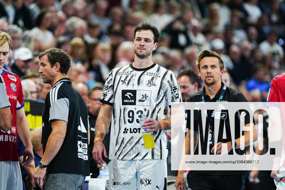 Veron Nacinovic, THW Kiel, 93 GER, THW Kiel vs. Handball Club Hamburg, Handball, 1st Bundesliga, Matchday 8, 2026–2027 Season, October 11, 2026, Germany, THW Kiel vs. Handball Club Hamburg, Handball, 1st Bundesliga, Matchday 8, 2026–2027 season, October 11, 2026, Kiel