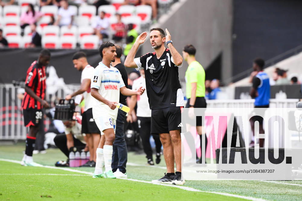 OGC Nice v RC Strasbourg Alsace - Ligue 1 McDonald s 2026 2027 Gessime YASSINE of Strasbourg and Gil Sousa coach adjunt of Strasbourg during Ligue 1 McDonald s match between Nice and Strasbourg at Allianz Riviera Stadium on October 11, 2026 in Nice, France. Nice France