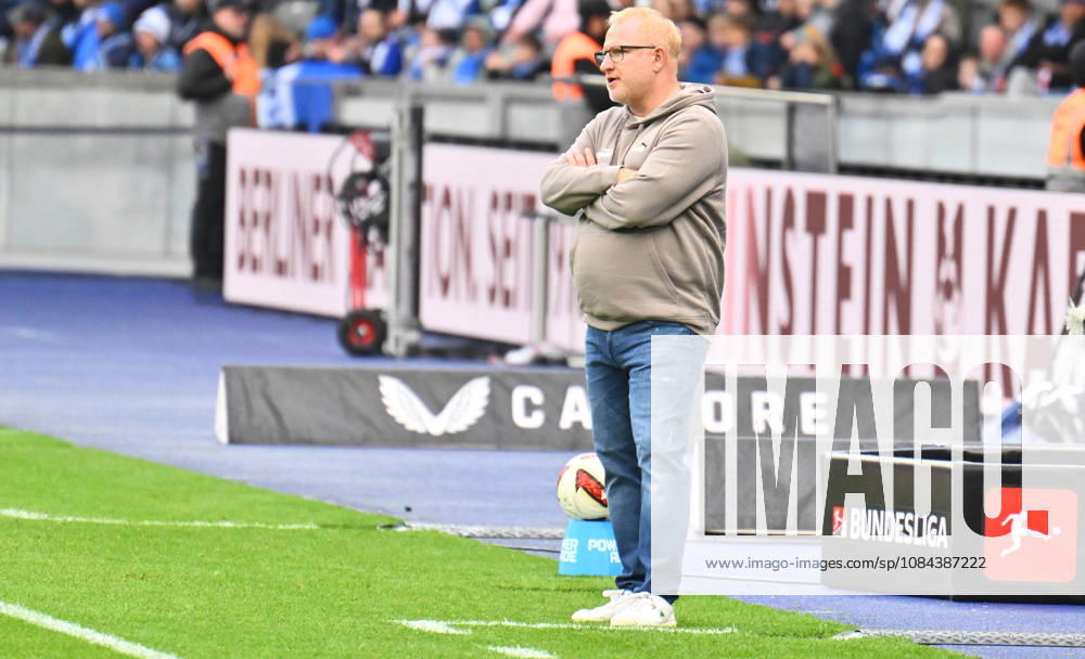 Soccer Season 2026–2027, Matchday 2, Bundesliga, Hertha BSC Berlin vs. SpVgg Greuther Fürth (Kleeblatt), Sports photo by Zink . DFL regulations prohibit any use of photographs as image sequences and or quasi-video; for editorial use only for editorial use only. Heiko Vogel, coach of SpVgg Greuther Fürth, is disappointed. Disappointment