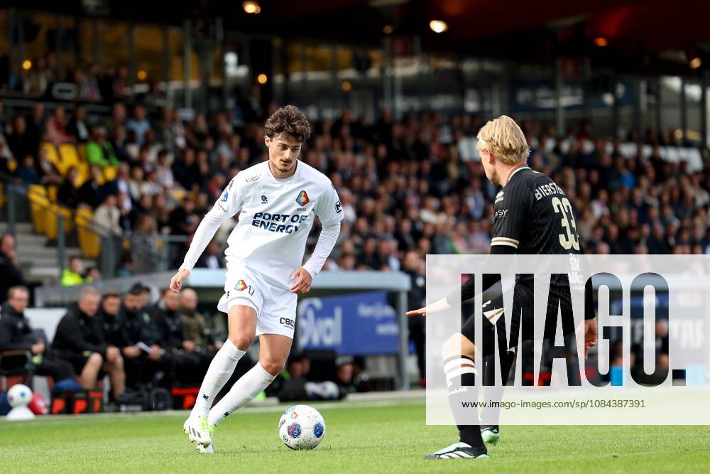 VELSEN - (lr) Nils Rossen of Telstar, MatÄ›j Å in of ADO Den Haag during the Dutch Eredivisie match between Telstar and ADO Den Haag at the BUKO Stadium on October 11, 2026 in Velsen, the Netherlands. SONNY LENSEN ANP Eredivisie 2026 27 ANPxSportx IVx 572130963 originalFilename: 572130963