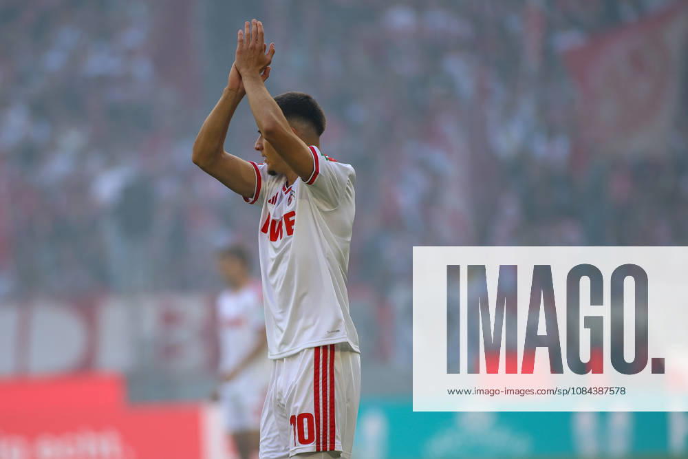 GER, Soccer, Men s, Bundesliga, 1. Bundesliga, 2026–2027 Season, 1. FC Köln vs. VfL Borussia Mönchengladbach, Said El Mala (KOE) gesturing, gestures