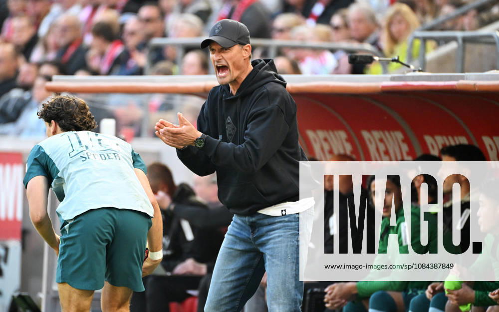 Cologne, Germany, Bundesliga 1, Matchday 5, Rhein Energie Stadium Cologne, 1. FC Köln vs. Borussia Mönchengladbach; Head Coach Alexander Blessin (BMG)