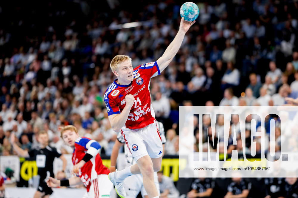 Kiel, October 11, 2026; Handball, 2026–27 Bundesliga 1, THW Kiel vs. Handball Club Hamburg; Frederik Bo Andersen, HC Hamburg, 21