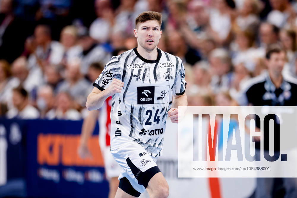Kiel, October 11, 2026; Handball, 2026–27 Bundesliga 1, THW Kiel vs. Handball Club Hamburg; Lukas Zerbe, THW Kiel, 24