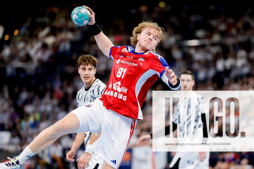Kiel, October 11, 2026; Handball, 2026–27 Bundesliga 1, THW Kiel vs. Handball Club Hamburg; Martin Hovde, HC Hamburg, 81