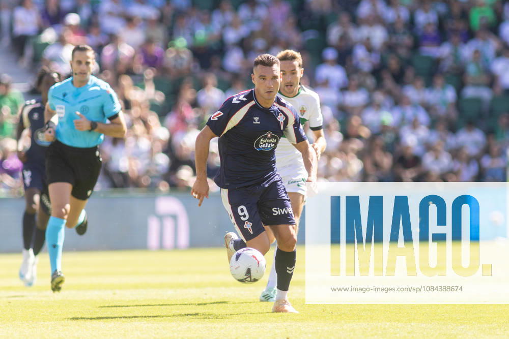 ESP LaLiga EA Sports Elche CF vs. Celta Vigo Ferran Jutgla of Celta during the LaLiga EA Sports match between Elche CF and Celta Vigo played at Martinez Valero Stadium in Elche on October 11, 2026, in Spain. Spanish Soccer