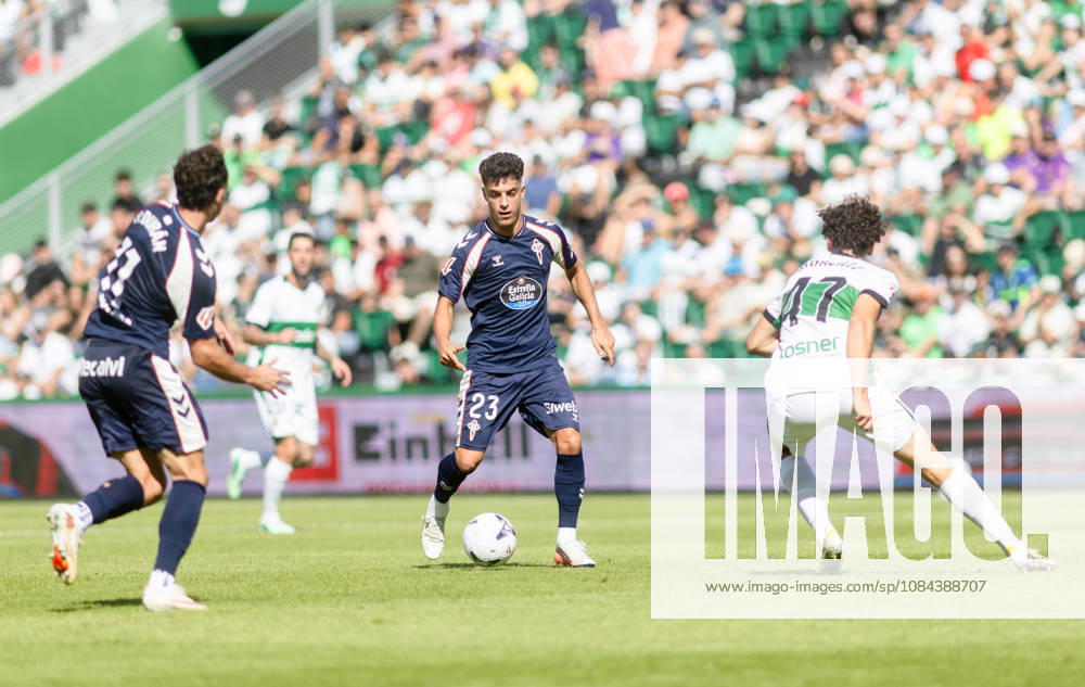ESP LaLiga EA Sports Elche CF vs. Celta Vigo Hugo Alvarez of Celta during the LaLiga EA Sports match between Elche CF and Celta Vigo played at Martinez Valero Stadium in Elche on October 11, 2026, in Spain. Spanish Soccer