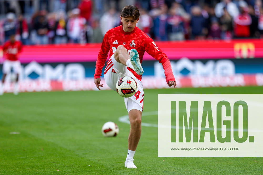 Soccer, Bundesliga, 1. FC Köln vs. Borussia Mönchengladbach, RheinEnergieSTADION, Matchday 5, 2026–2027 Season, Mikey Moore, 1 FC Köln 47 during warm-ups. DFB regulations prohibit any use of photographs as image sequences and or quasi-video. Photo: WilkowskixPressefotoKochx, North Rhine-Westphalia, Germany