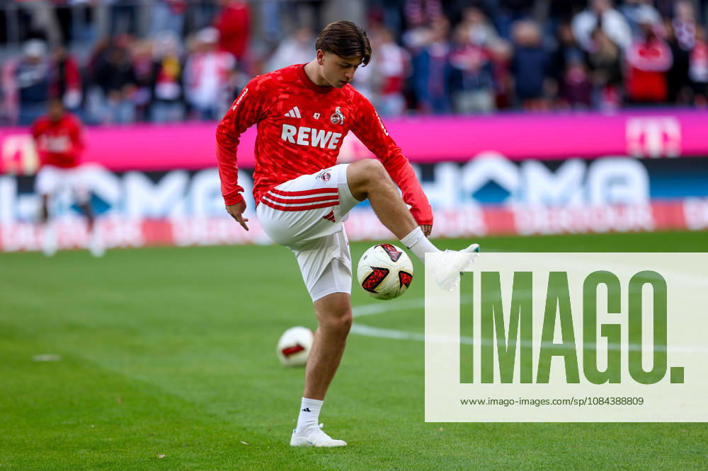 Soccer, Bundesliga, 1. FC Köln vs. Borussia Mönchengladbach, RheinEnergieSTADION, Matchday 5, 2026–2027 Season, Mikey Moore, 1 FC Köln 47 during warm-ups. DFB regulations prohibit any use of photographs as image sequences and or quasi-video. Photo: WilkowskixPressefotoKochx, North Rhine-Westphalia, Germany