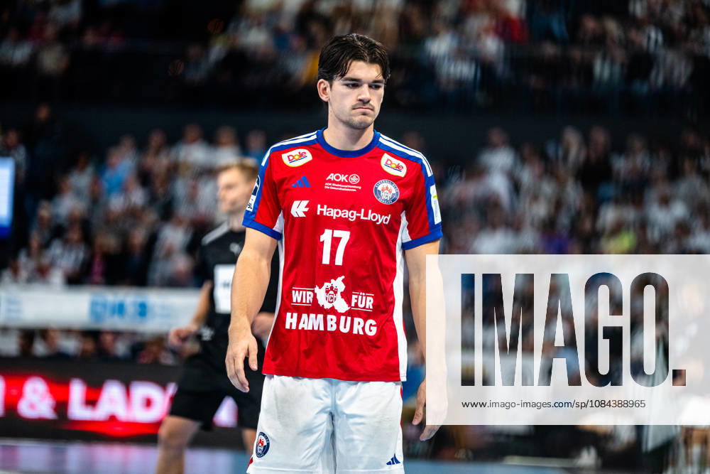 Opel HBL Handball, THW Kiel vs. Handball Club Hamburg, l Kaj Geenen, Handball Club Hamburg, 17 Portrait, Portraet, Single Image, Kiel