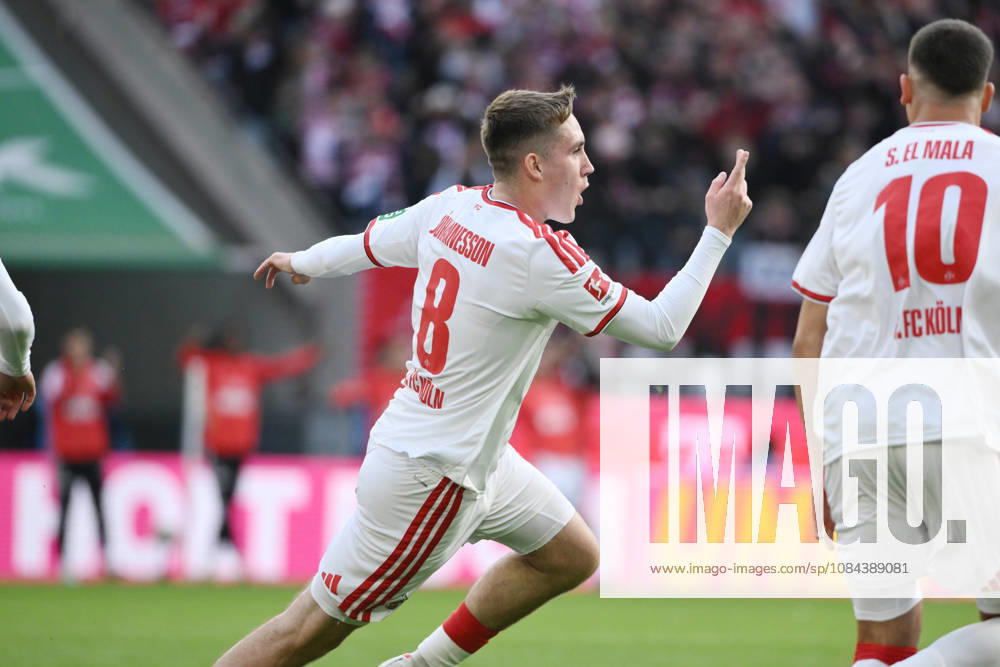 Celebration 1 0 Isak Johannesson 1 FC Cologne, Said El Mala 1 FC Cologne, from left 11 10 2026, Soccer 1 Bundesliga, 2026–2027 season, Matchday 5, 1. FC Köln vs. Borussia Mönchengladbach. DFL regulations prohibit any use of photographs as image sequences and or quasi-video. Cologne, RheinEnergie Stadium, North Rhine-Westphalia, Germany Team2