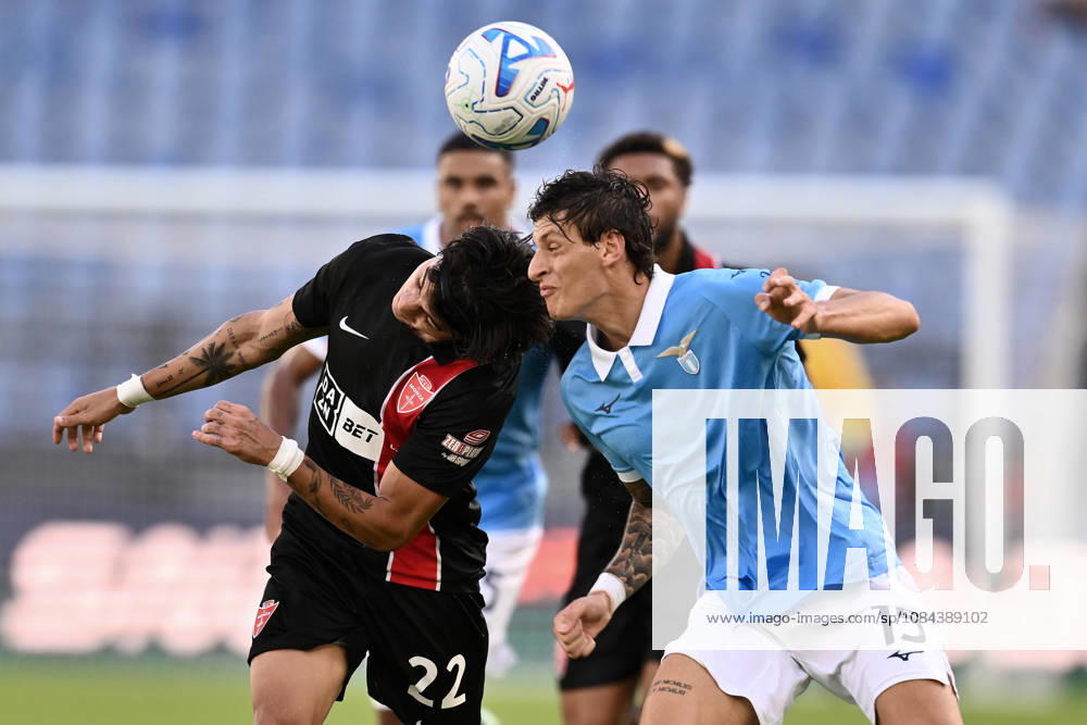 Dc Roma 11 10 2026 - campionato di calcio serie A Lazio-Monza foto Domenico Cippitelli Image nella foto: Romano Floriani Mussolini-Exequiel Oscar Zeballos