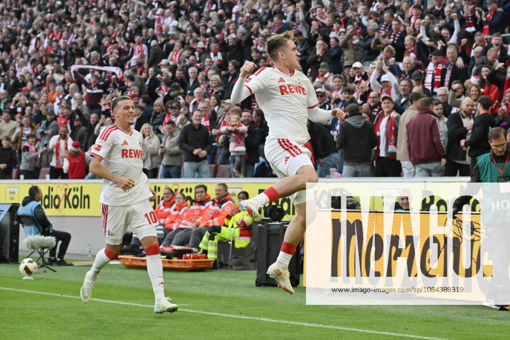 Celebration 1 0 Isak Johannesson 1 FC Cologne, Said El Mala 1 FC Cologne, April 11, 2026, Soccer 1 Bundesliga, 2026–2027 Season, Matchday 5, 1. FC Köln vs. Borussia Mönchengladbach. DFL regulations prohibit any use of photographs as image sequences and or quasi-video. Cologne, RheinEnergie Stadium, North Rhine-Westphalia, Germany Team2