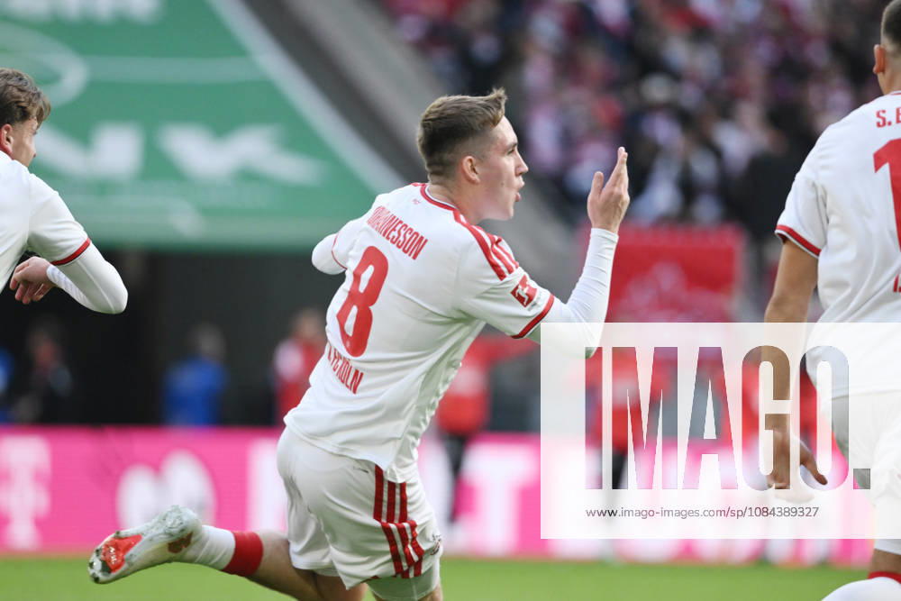 Celebration 1 0 Isak Johannesson 1 FC Cologne 11 10 2026, Soccer 1 Bundesliga, 2026–2027 Season, Matchday 5, 1. FC Köln vs. Borussia Mönchengladbach. DFL regulations prohibit any use of photographs as image sequences and or quasi-video. Cologne, RheinEnergie Stadium, North Rhine-Westphalia, Germany Team2