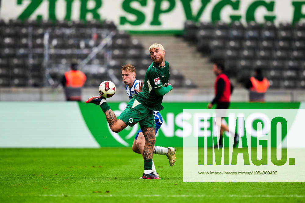 Ole Pohlmann Greuther Fürth, 10, GER, Hertha BSC vs. SPVGG Greuther Fürth, 2. Bundesliga, 2026–27 season, Matchday 7, October 11, 2026 DFL regulations prohibit any use of photographs as image sequences and or quasi-video GER, Hertha BSC vs. SPVGG Greuther Fürth, 2. Bundesliga, 2026–27 season, Matchday 7, October 11, 2026, Berlin