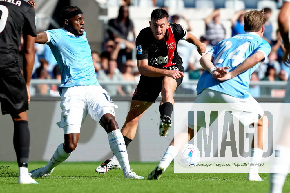 Samuele Birindelli of AC Monza during the Serie A 2026 2027 football match between SS Lazio and AC Monza at Stadio Olimpico in Rome (Italy), October 11, 2026. AntoniettaxBaldassarre