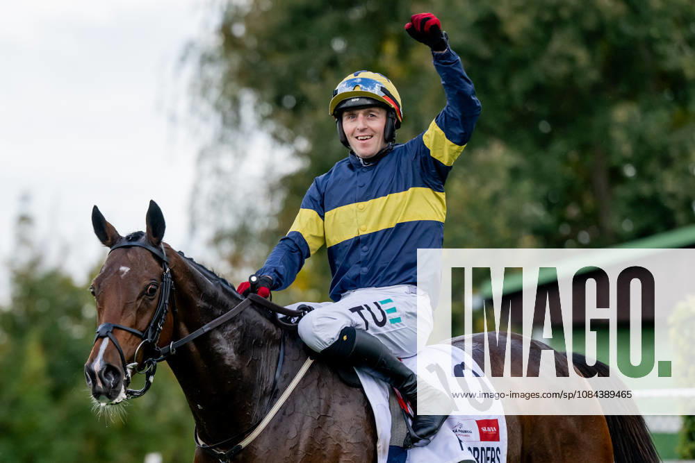 The 136th Grand Pardubice Steeplechase (6,900m), in Pardubice, Czech Republic, on October 11, 2026. Winner: Keith Michael Donoghue aboard Final Orders. (CTKxPhoto DavidxTanecek) CTKPhotoP2026101104600 CTKPhotoP2026101104600