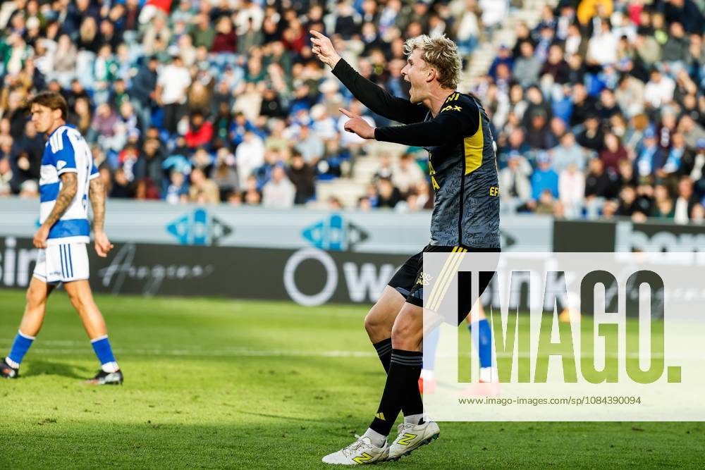 ZWOLLE - Nicolas Binder of SC Cambuur celebrates after scoring the 0-1 during the Dutch Eredivisie match between PEC Zwolle and Cambuur at the MAC3Park stadium on October 11, 2026 in Zwolle, the Netherlands. VINCENT JANNINK ANP Eredivisie 2026 27 ANPxSportx IVx 572135433 originalFilename: 572135433