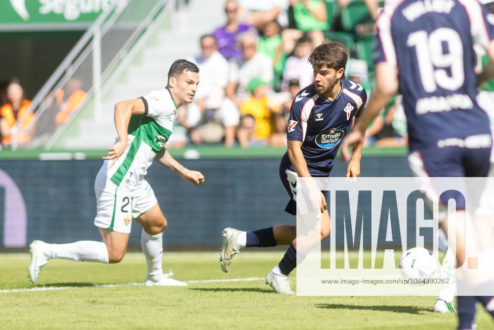 ESP LaLiga EA Sports Elche CF vs. Celta Vigo Williot Swedberg of Celta during the LaLiga EA Sports match between Elche CF and Celta Vigo played at Martinez Valero Stadium in Elche on October 11, 2026, in Spain. Spanish Soccer
