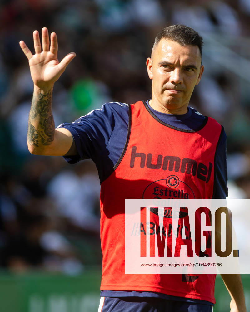 ESP LaLiga EA Sports Elche CF vs. Celta Vigo: Iago Aspas of Celta during the LaLiga EA Sports match between Elche CF and Celta Vigo, played at Martinez Valero Stadium in Elche on October 11, 2026, in Spain. Spanish Soccer