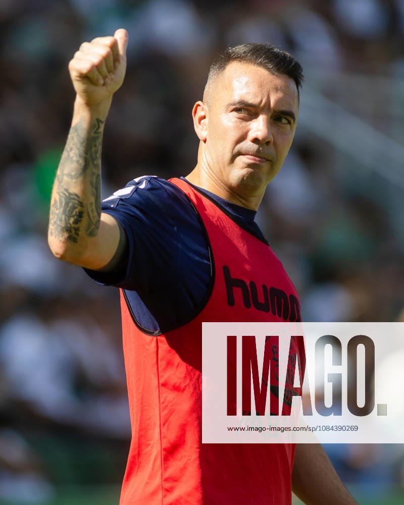 ESP LaLiga EA Sports Elche CF vs. Celta Vigo: Iago Aspas of Celta during the LaLiga EA Sports match between Elche CF and Celta Vigo, played at Martinez Valero Stadium in Elche on October 11, 2026, in Spain. Spanish Soccer