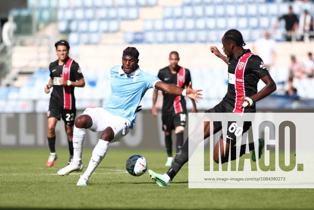 IPA89552014 - Nuno Tavares of Societa Sportiva Lazio is in action during the 2026–2027 Serie A match between S.S. Lazio and A.C. Monza at the Stadio Olimpico in Rome, Italy.