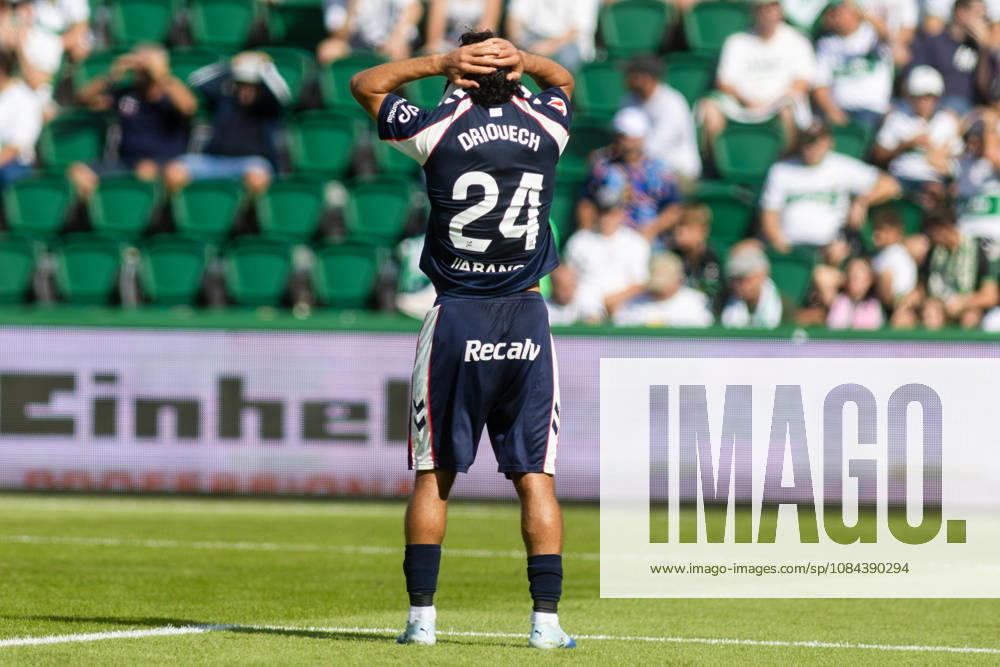 ESP LaLiga EA Sports Elche CF vs. Celta Vigo: Couhaib Driouech of Celta during the LaLiga EA Sports match between Elche CF and Celta Vigo, played at Martinez Valero Stadium in Elche on October 11, 2026, in Spain. Spanish Soccer