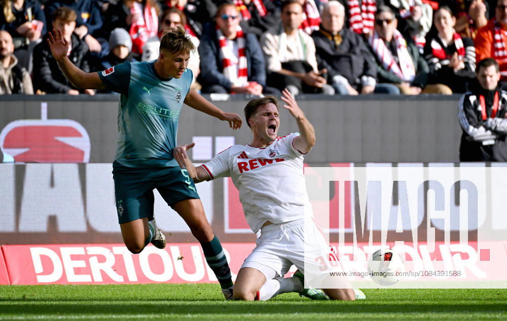 Cologne, Germany, Bundesliga 1, Matchday 5, Rhein Energie Stadium Cologne, 1. FC Köln vs. Borussia Mönchengladbach Marius Bülter (FC), Jan Leszczynski (BMG)