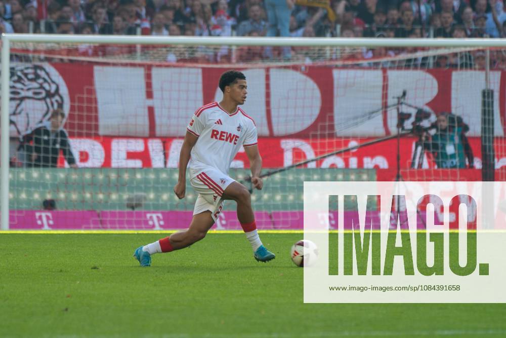 Jahmai Simpson Pusey, Defender, 1. FC Köln 22 , , 1. FC Köln vs. Borussia Mönchengladbach, Soccer, 1. Bundesliga, Matchday 5, October 11, 2026. DFB and DFL regulations prohibit any use of photographs as image sequences and or quasi-video. Cologne, North Rhine-Westphalia, Germany