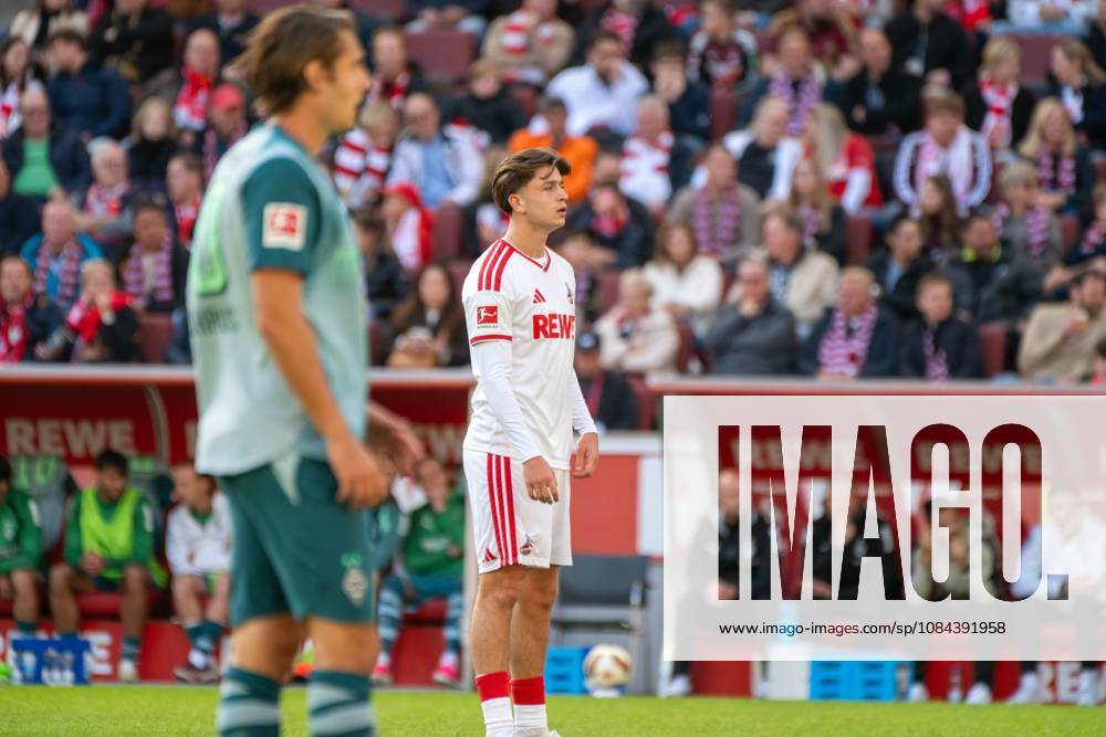 Mikey Moore, Midfielder, 1 FC Cologne 47 , , 1 FC Cologne vs. Borussia Mönchengladbach, Soccer, Bundesliga 1, Matchday 5, October 11, 2026. DFB and DFL regulations prohibit any use of photographs as image sequences and or quasi-video. Cologne, North Rhine-Westphalia, Germany