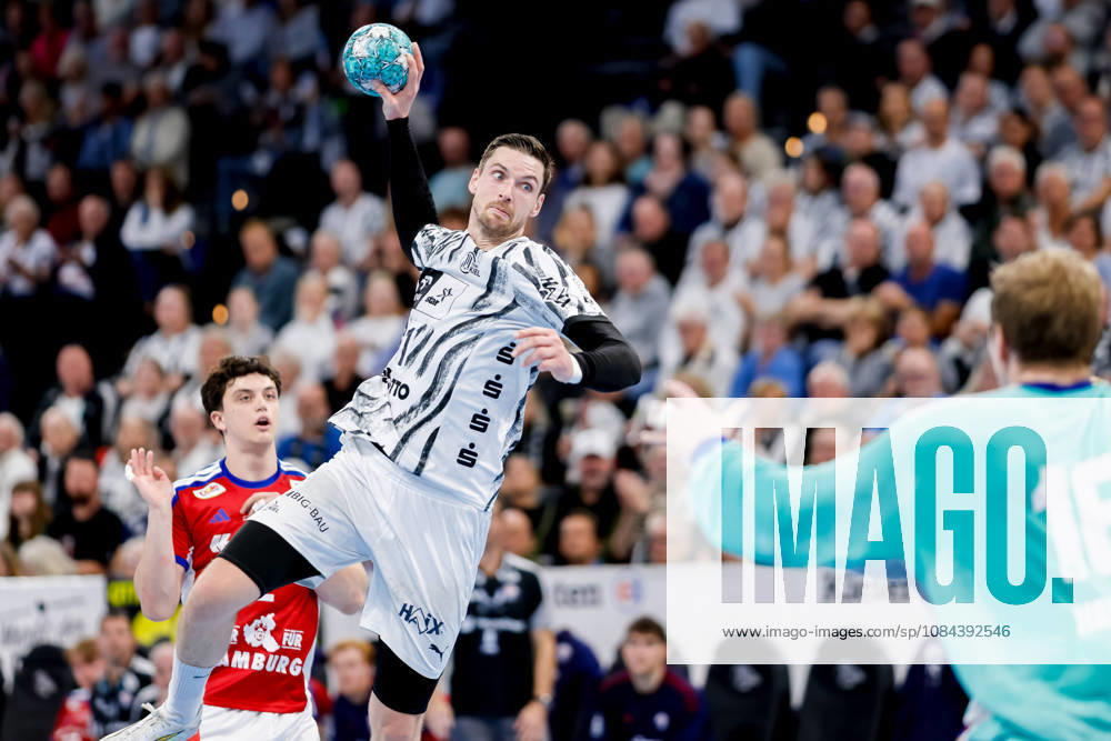 Kiel, October 11, 2026; Handball, 2026–27 Bundesliga 1, THW Kiel vs. Handball Club Hamburg; Hendrik Pekeler (THW Kiel), 61; Robin Paulsen Haug (HC Hamburg), 16